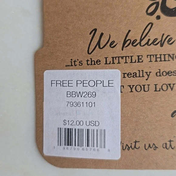 NWT Natural Life Boho Bandeau (Full Size) in Mocha Tulips - Picture 9 of 12